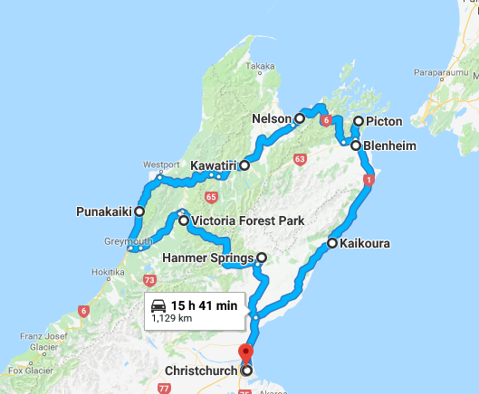 New Zealand 4 2018 MAP